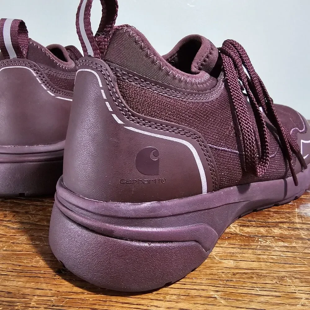 Carhartt Womens Force 3 Nano‎ Safety Toe Work Sneaker Purple 9.5